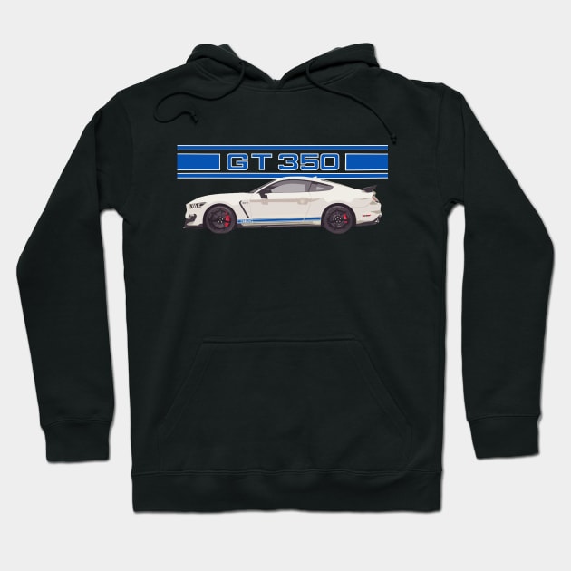 Shelby gt350 heritage special retro Hoodie by cowtown_cowboy